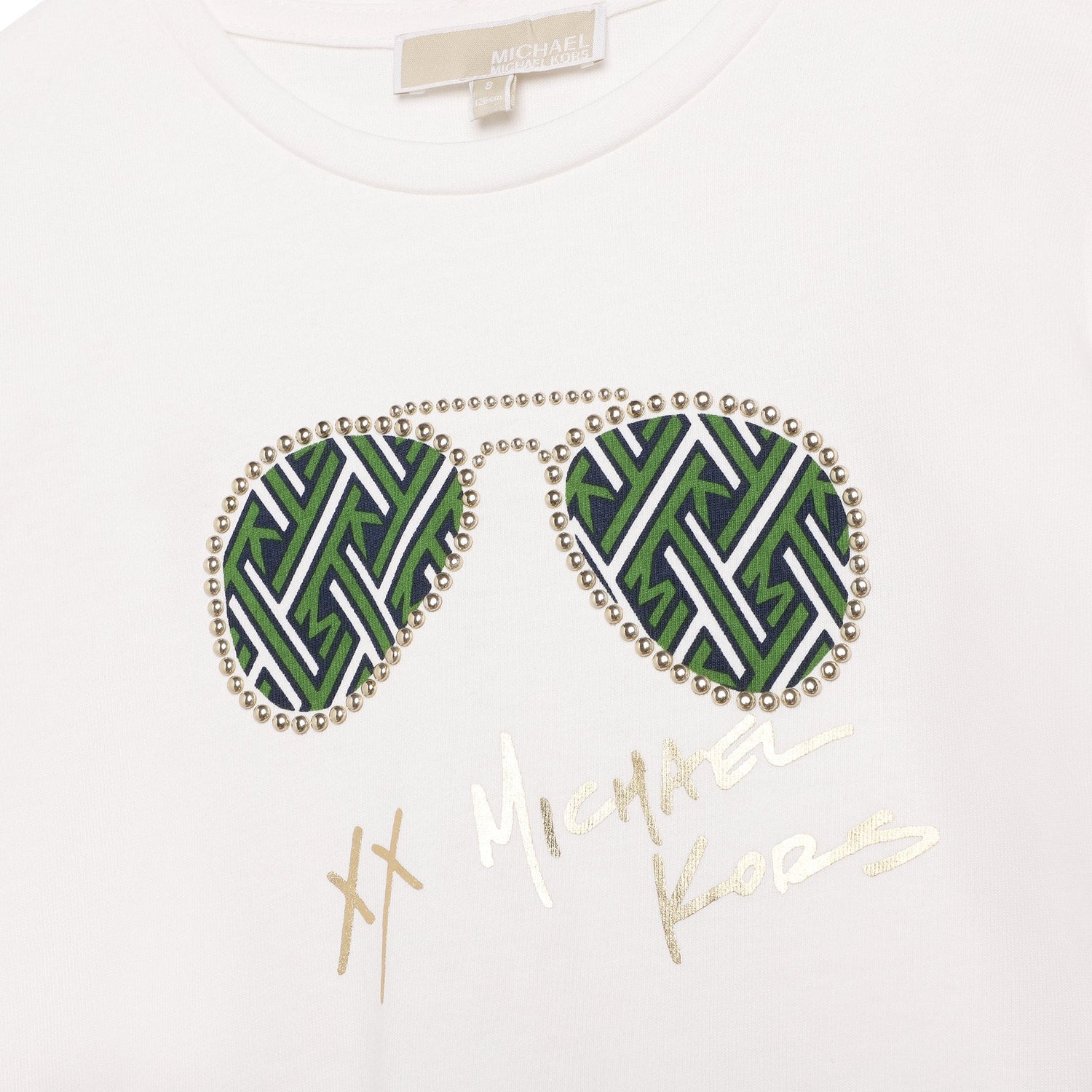 Organic Cotton Long Sleeve Tee Michael Kors