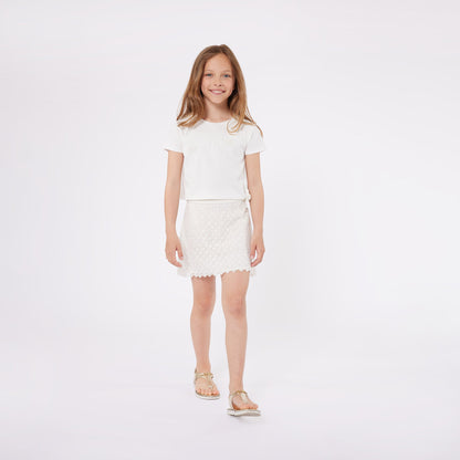 Bow Detail Fancy T-Shirt Michael Kors