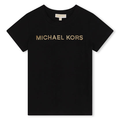 Foil Logo Short Sleeve Tee-Shirt Michael Kors