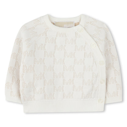 Organic Cotton Knitted Maternity Set with MK Signature Michael Kors