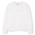 French Terry Sweatshirt with Metallic Print Michael Kors