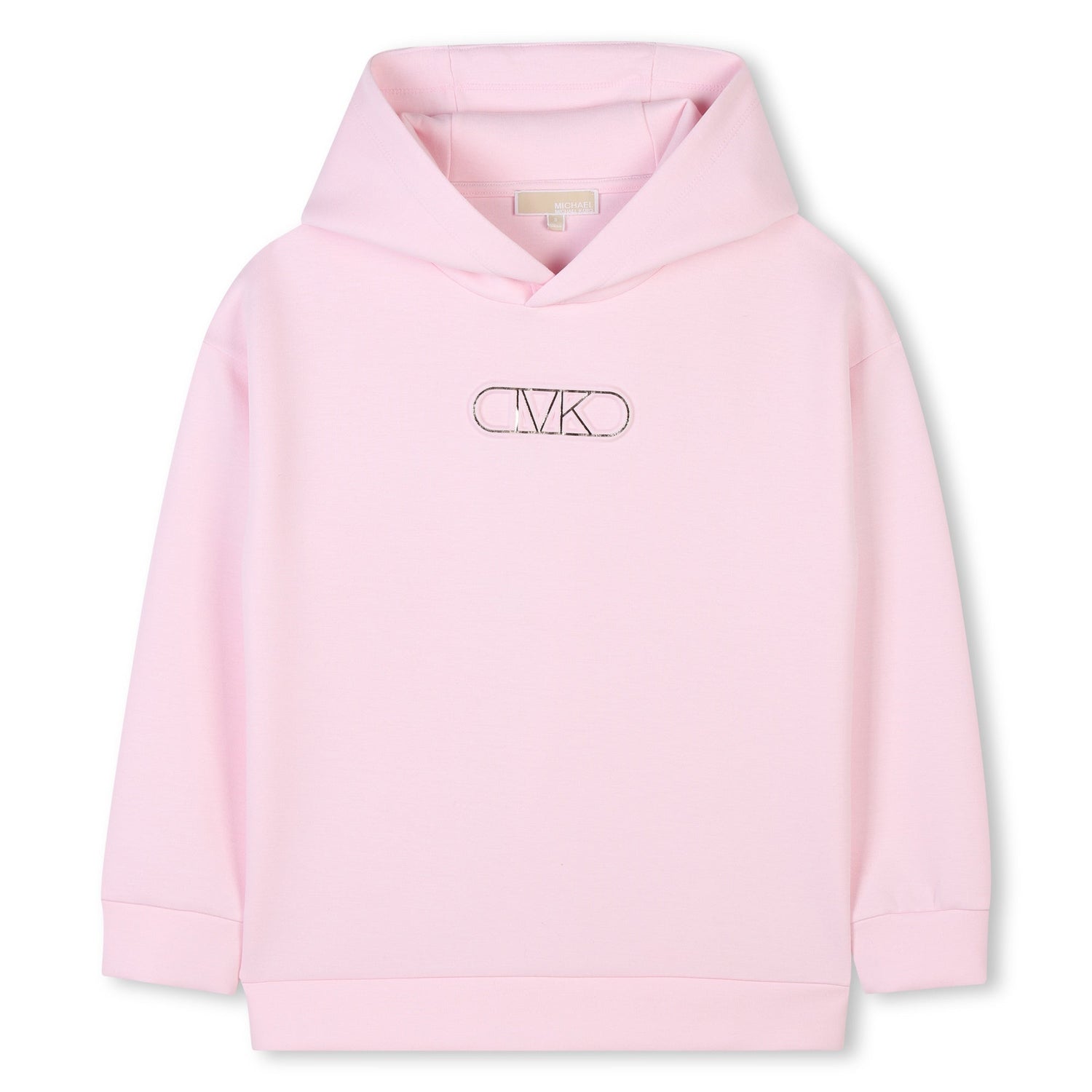 Double Jersey Hoodie with Gold "MK Empire" Metallic Print Michael Kors