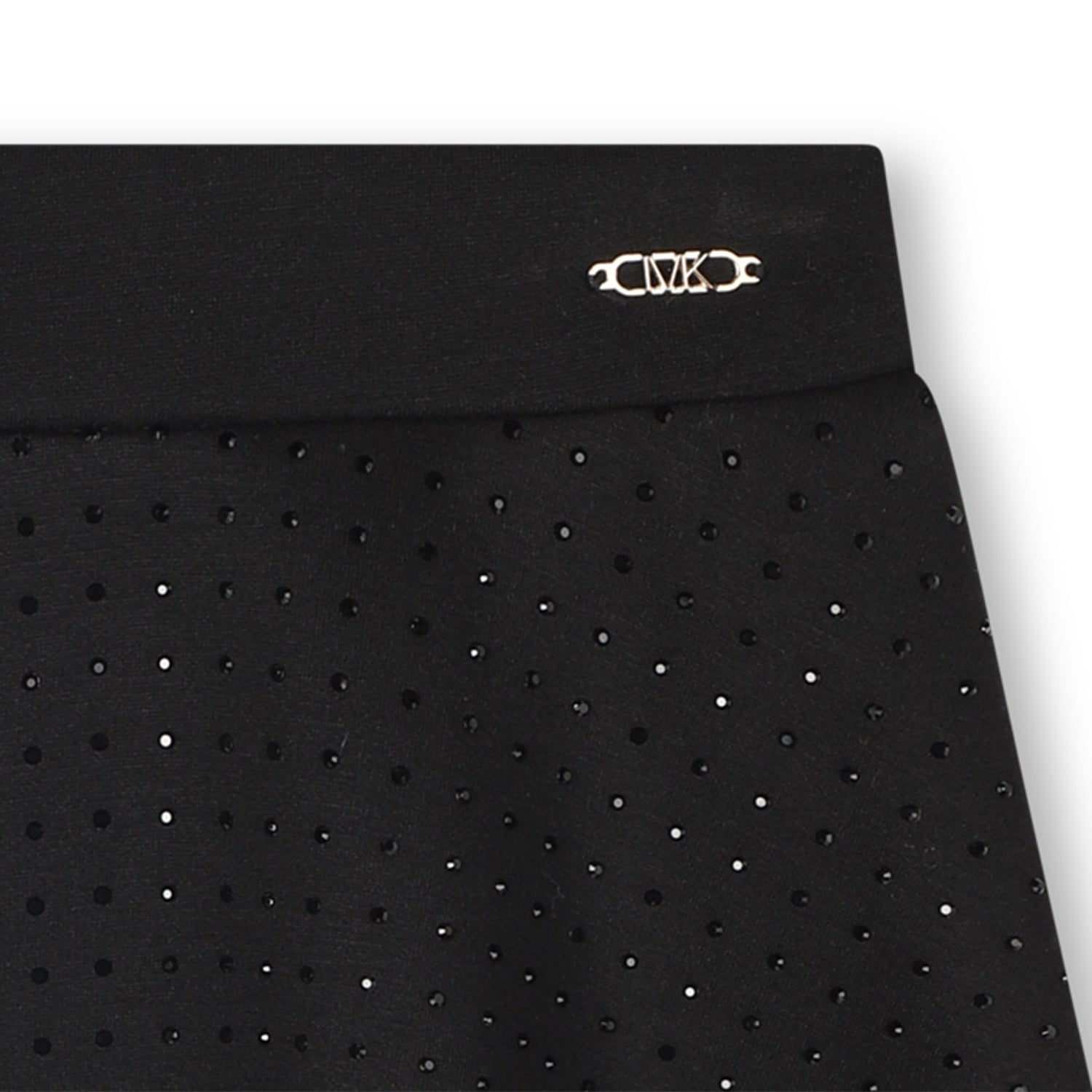 Studded A-Line Skirt, Black Michael Kors