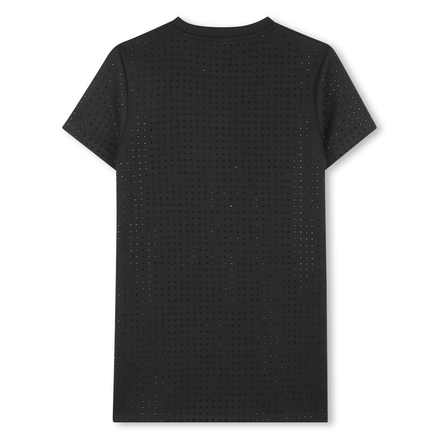 Short Sleeve Dress with Stud Detail, Black Michael Kors