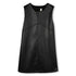 Girls Black Sleeveless Faux Leather Dress Michael Kors