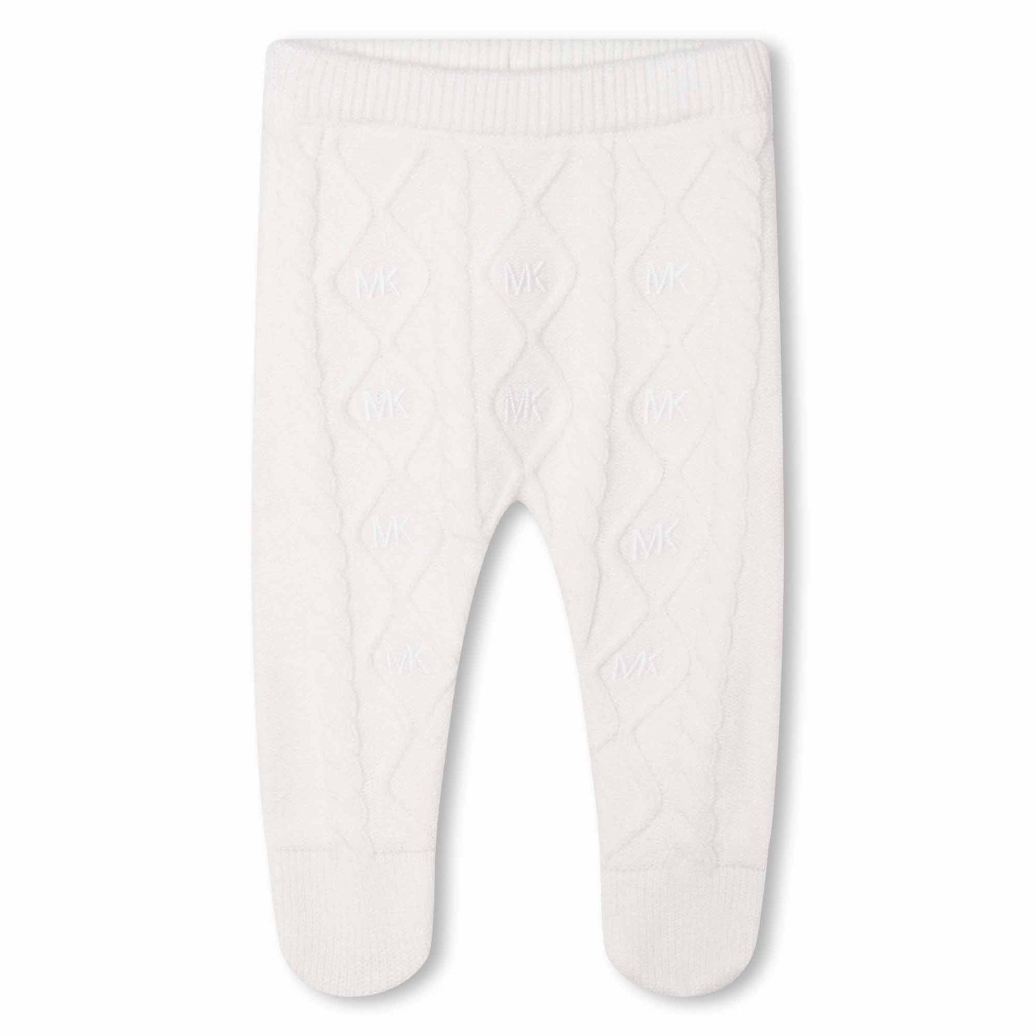 Knit Cardigan and Trousers Set With Mittens Michael Kors