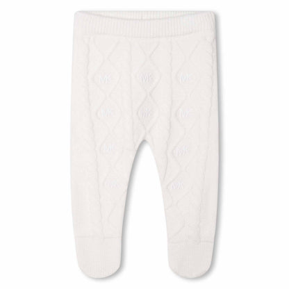 Knit Cardigan and Trousers Set With Mittens Michael Kors