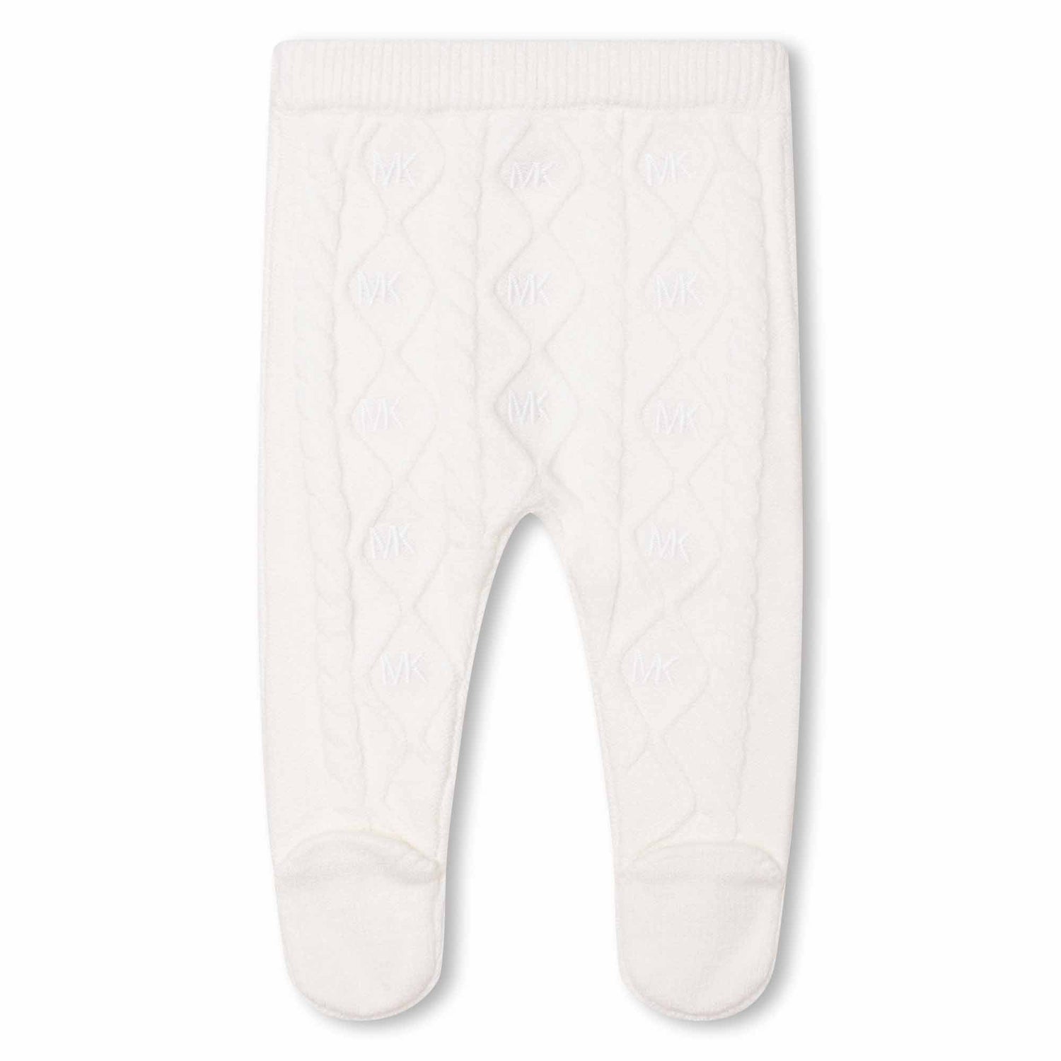Knit Cardigan and Trousers Set With Mittens Michael Kors