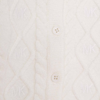 Knit Cardigan and Trousers Set With Mittens Michael Kors