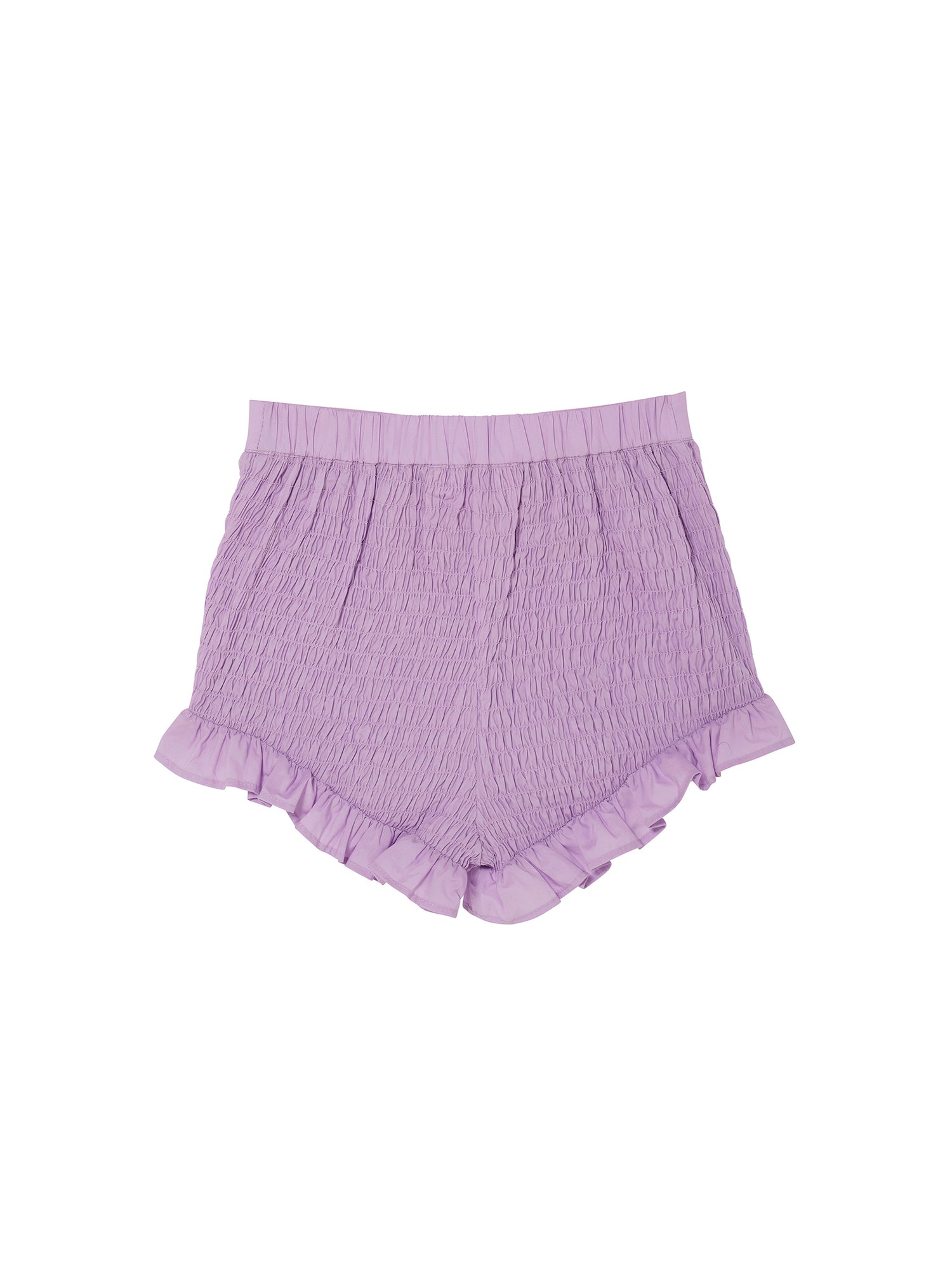 Mariposa Shorts - Smocked Cotton Shorts with Ruffle Trim Tutu Du Monde