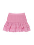 Mariposa Skirt - Smocked Cotton Skirt with Tiered Ruffle Hem Tutu Du Monde