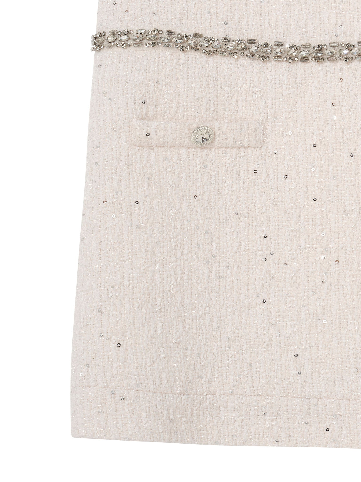 Audrey Dress - Sleeveless Textured Shift Dress with Decorative Waist Trim Tutu Du Monde