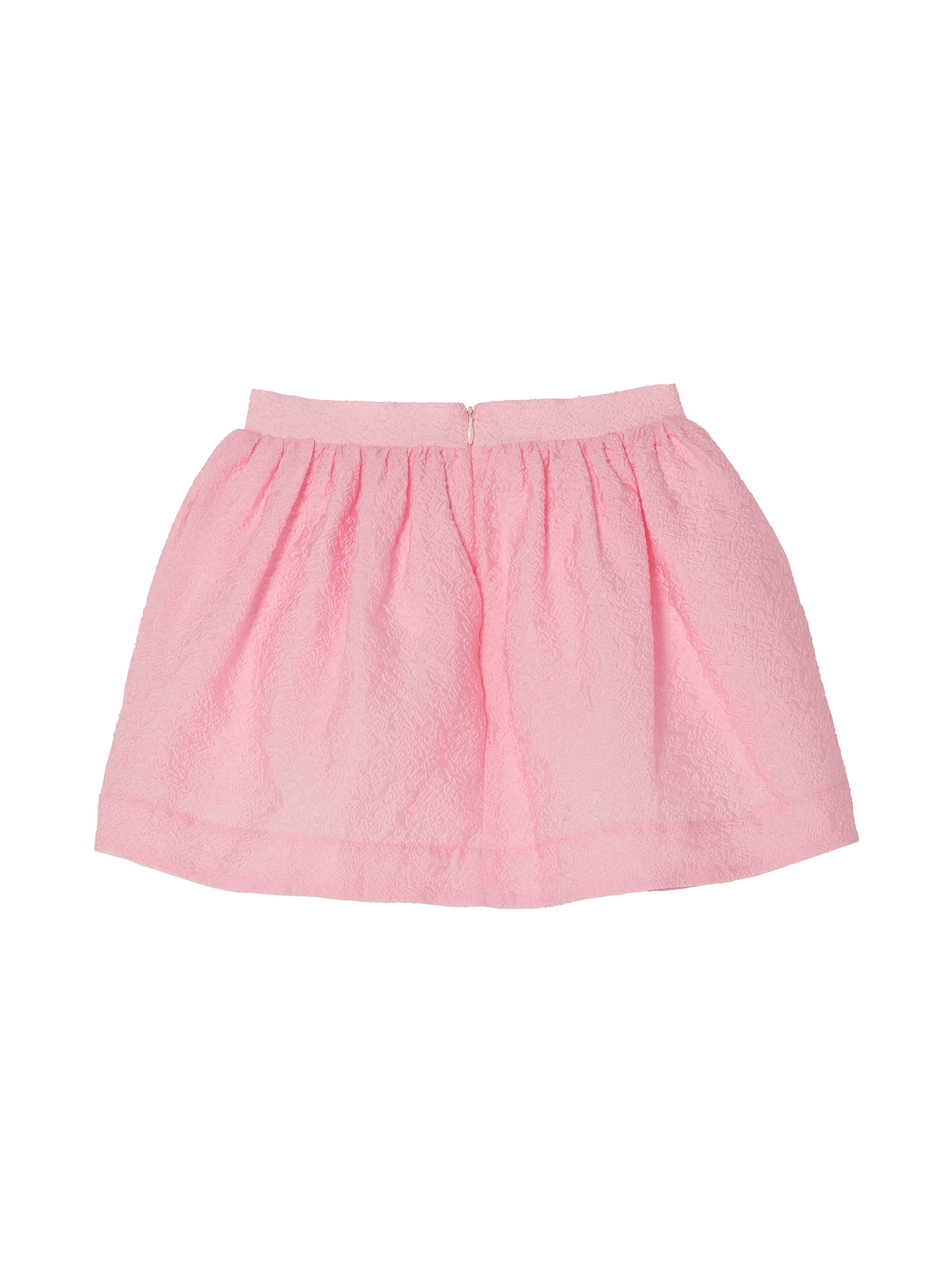 Saint-Tropez Skirt - Textured A Line Skirt with Soft Gathered Waist Tutu Du Monde