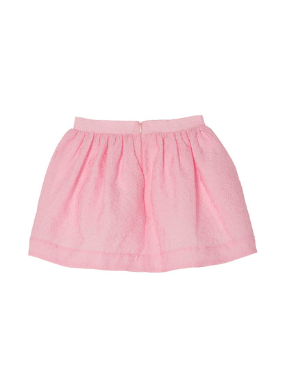 Saint-Tropez Skirt - Textured A Line Skirt with Soft Gathered Waist Tutu Du Monde