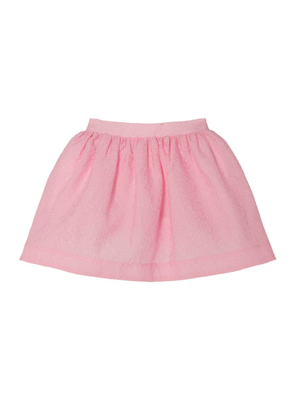 Saint-Tropez Skirt - Textured A Line Skirt with Soft Gathered Waist Tutu Du Monde