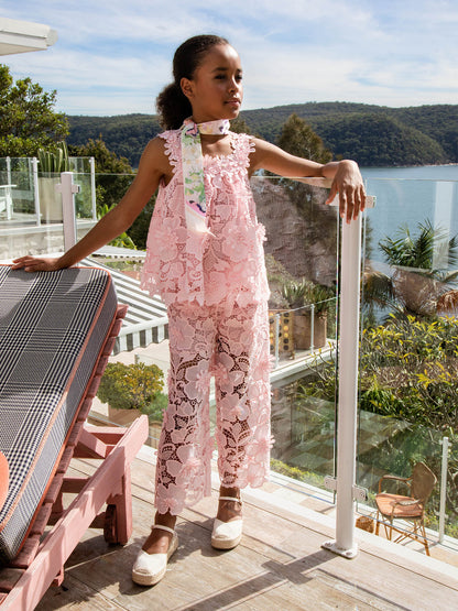 Riviera Rose Lace Top Tutu Du Monde