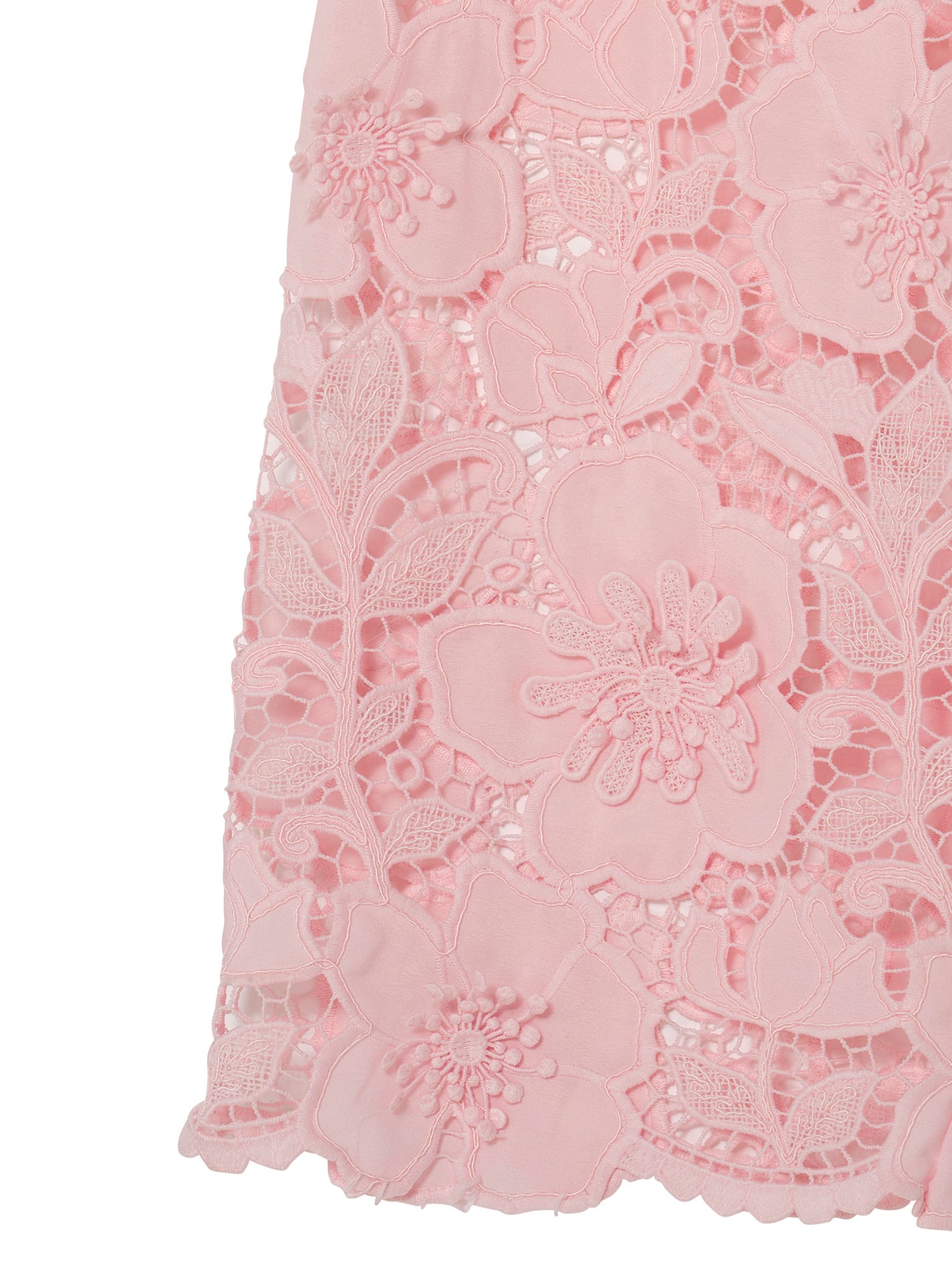 Riviera Rose Pants - Floral Lace Wide Leg Pants with Elastic Waist Tutu Du Monde