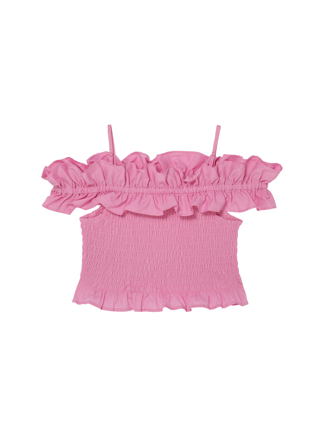 Mariposa Top - Smocked Ruffle Cotton Tutu Du Monde