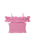 Mariposa Top - Smocked Ruffle Cotton Tutu Du Monde