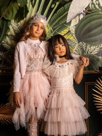 Pearl Luxe Cardigan Tutu Du Monde