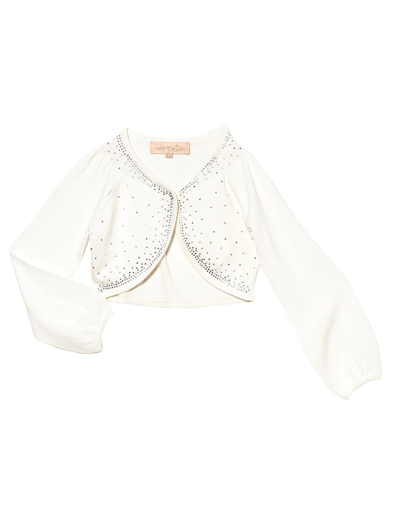 Curved Hem Cardigan Tutu Du Monde