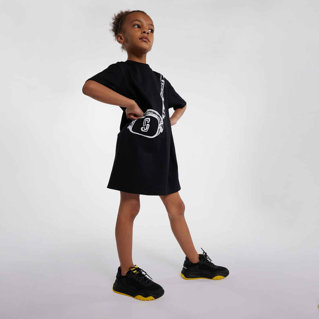 Tote Print Short Sleeve Dress The Marc Jacobs