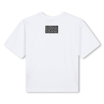 Silicone Logo Short Sleeve Tee-Shirt The Marc Jacobs