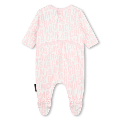 Pink Pyjamas, Bib &amp; Hat Set The Marc Jacobs