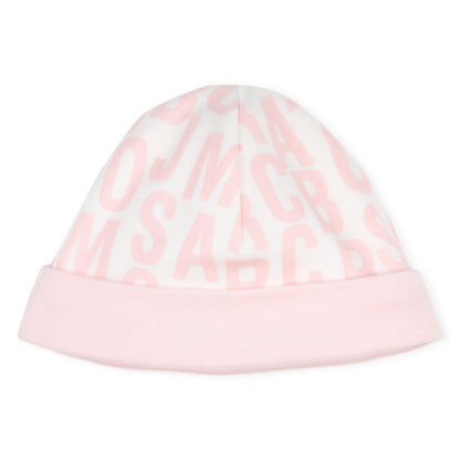 Pink Pyjamas, Bib &amp; Hat Set The Marc Jacobs