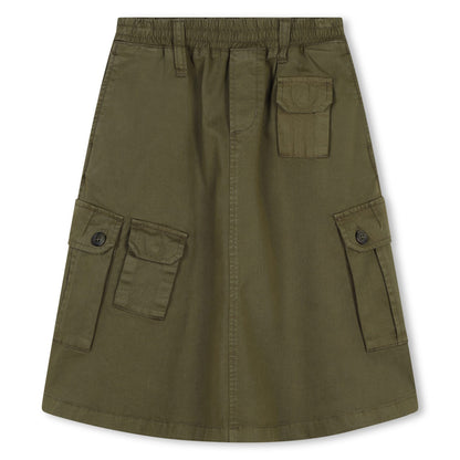 Long Cotton Twill Multipocket Skirt The Marc Jacobs