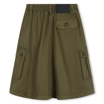 Long Cotton Twill Multipocket Skirt The Marc Jacobs