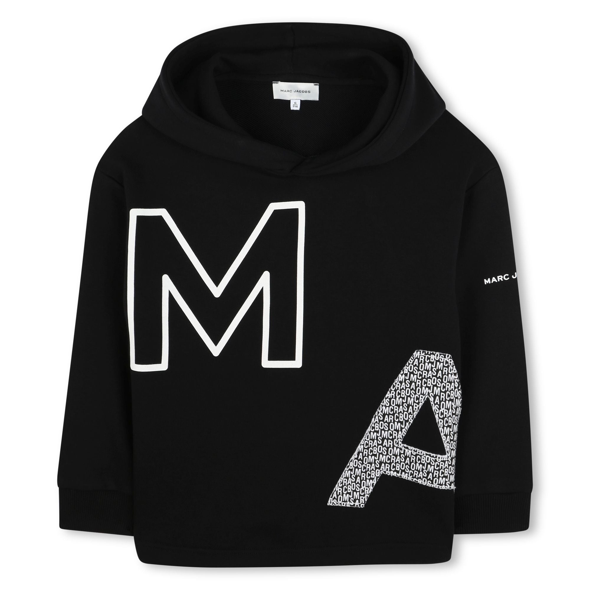 Graphic Print Hooded Sweatshirt for Kids The Marc Jacobs