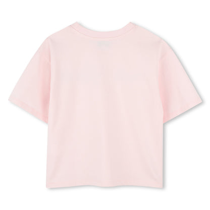 Short-Sleeved T-Shirt with Embellished Logo The Marc Jacobs