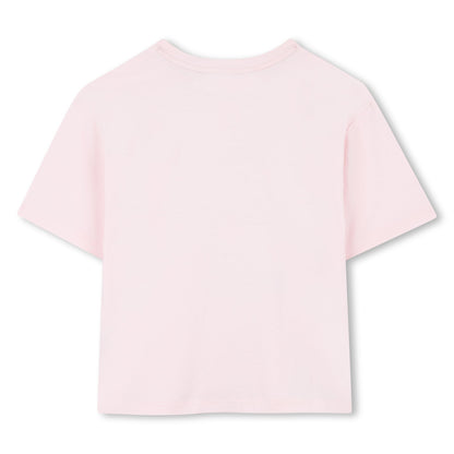 Organic Cotton Jersey T-Shirt with Front Marc Jacobs Illustration The Marc Jacobs