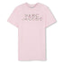 Cotton French Terry T Shirt Dress With Rhinestone Logo, Light Pink The Marc Jacobs
