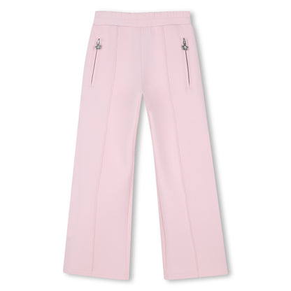 Pink Jersey Jogger Pants with Zip Pockets The Marc Jacobs