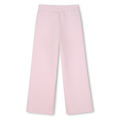 Pink Jersey Jogger Pants with Zip Pockets The Marc Jacobs