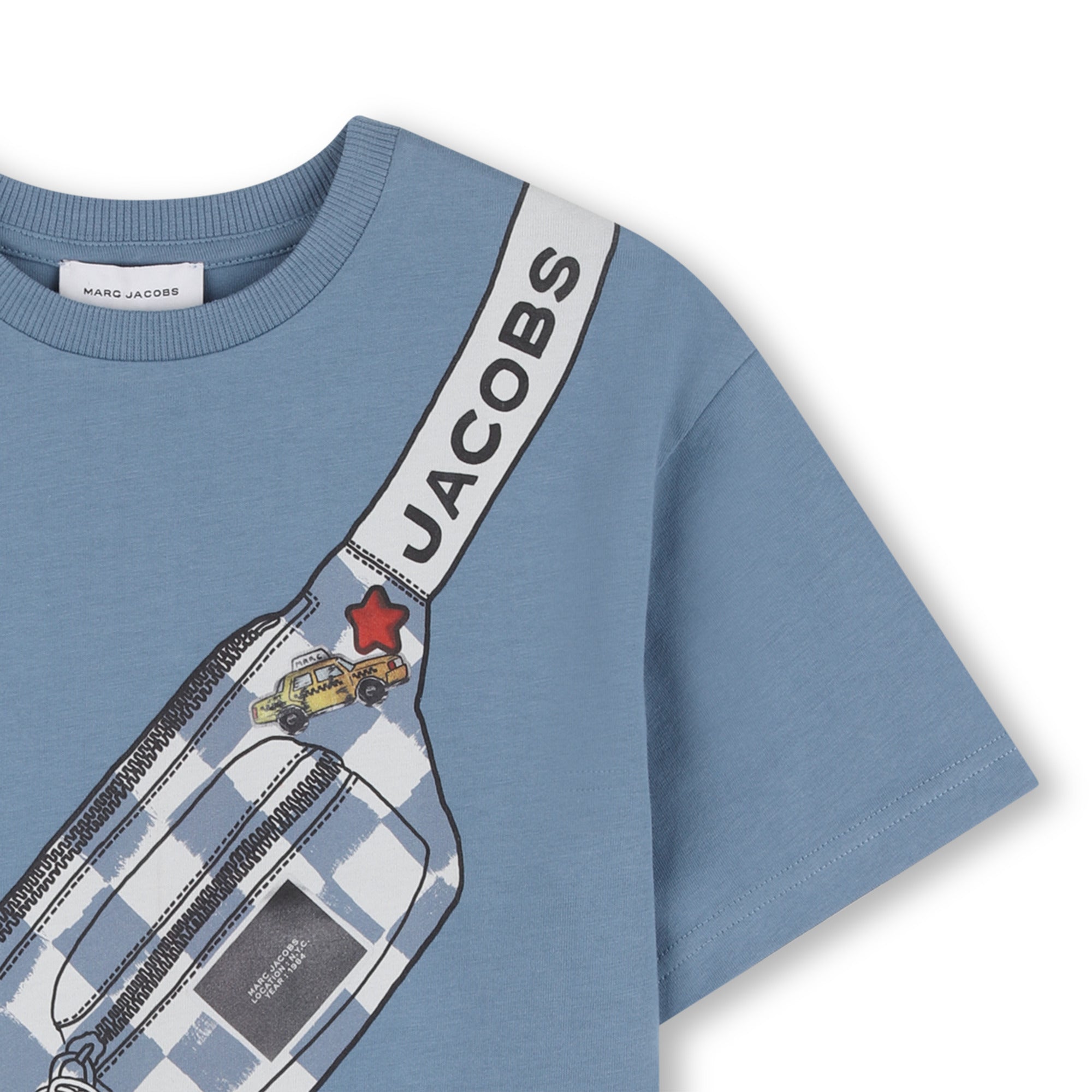 Cotton Jersey T-Shirt with Fanny Pack Print The Marc Jacobs