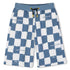 Blue Checkered Fleece Shorts The Marc Jacobs