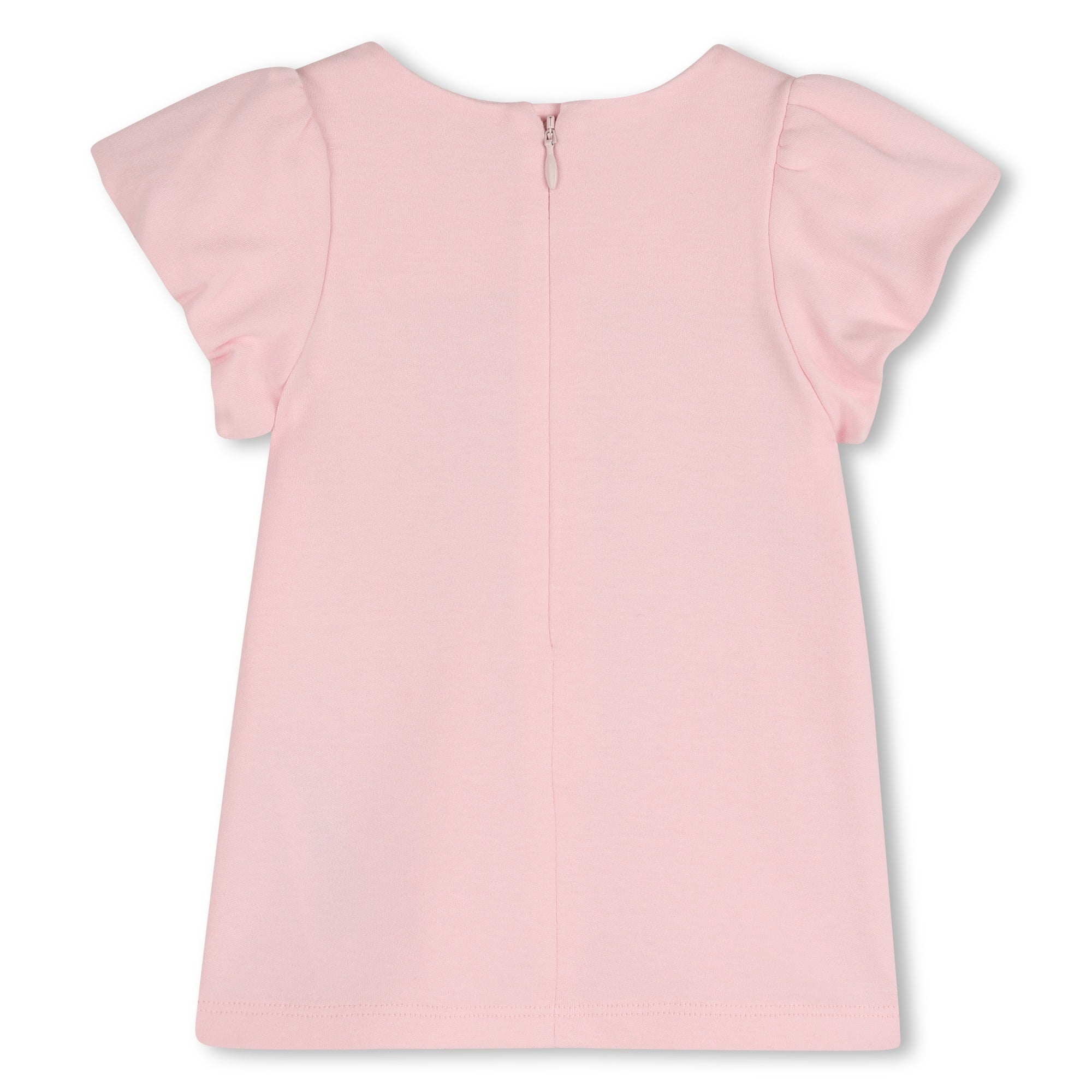 Pink Cotton Dress with Bag Print The Marc Jacobs