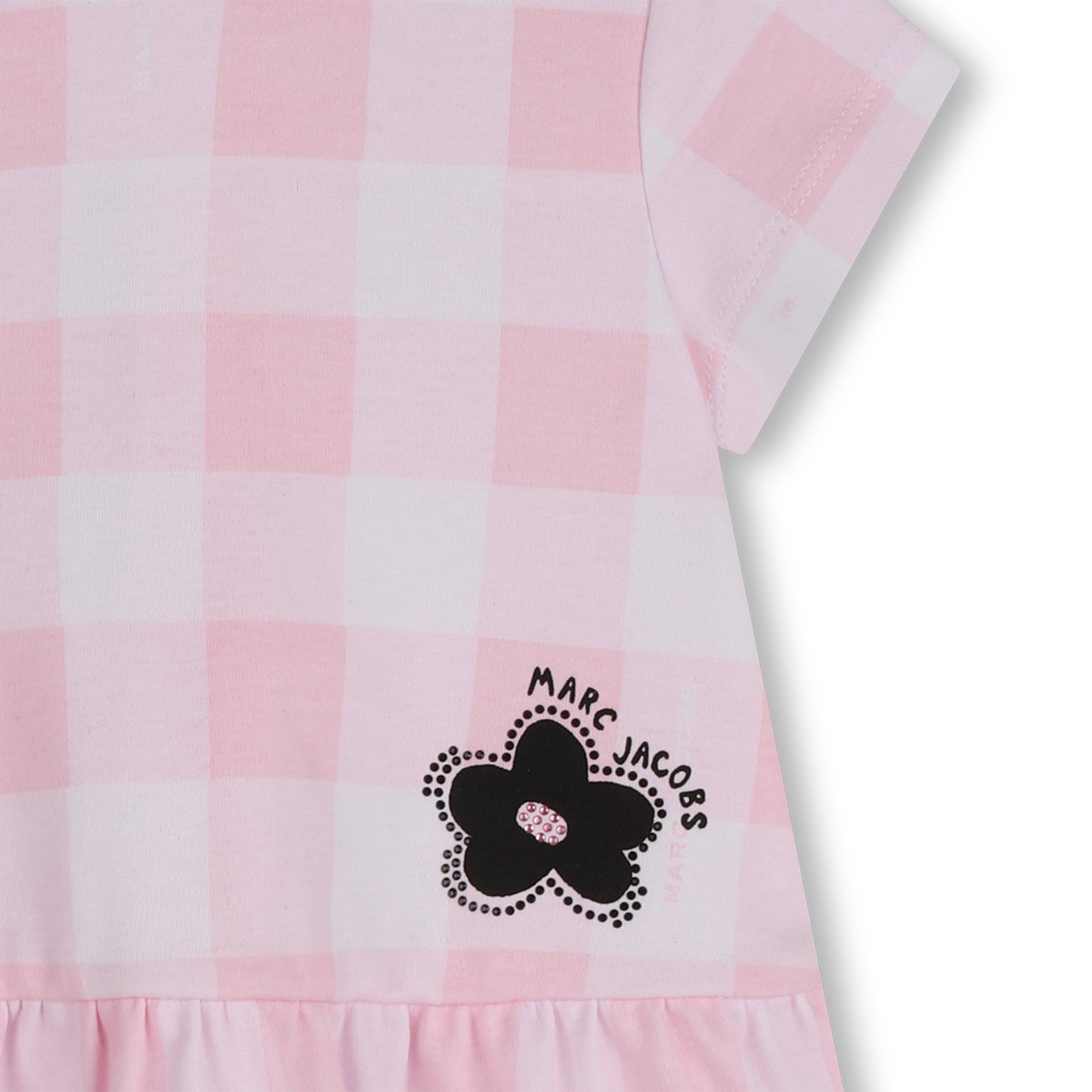 Pink Gingham Cotton Skater Dress The Marc Jacobs