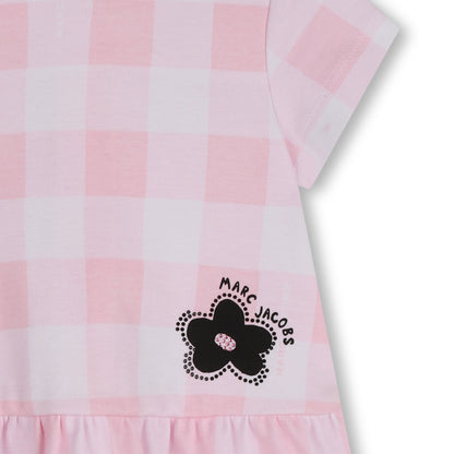 Pink Gingham Cotton Skater Dress The Marc Jacobs
