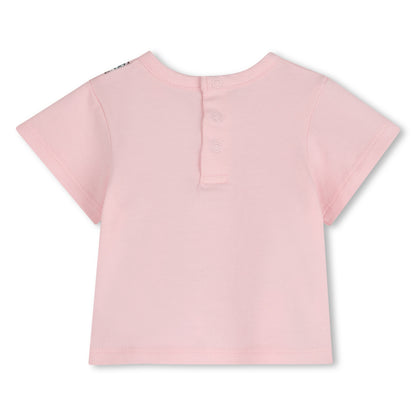 Pink T-Shirt and Shorts Set The Marc Jacobs