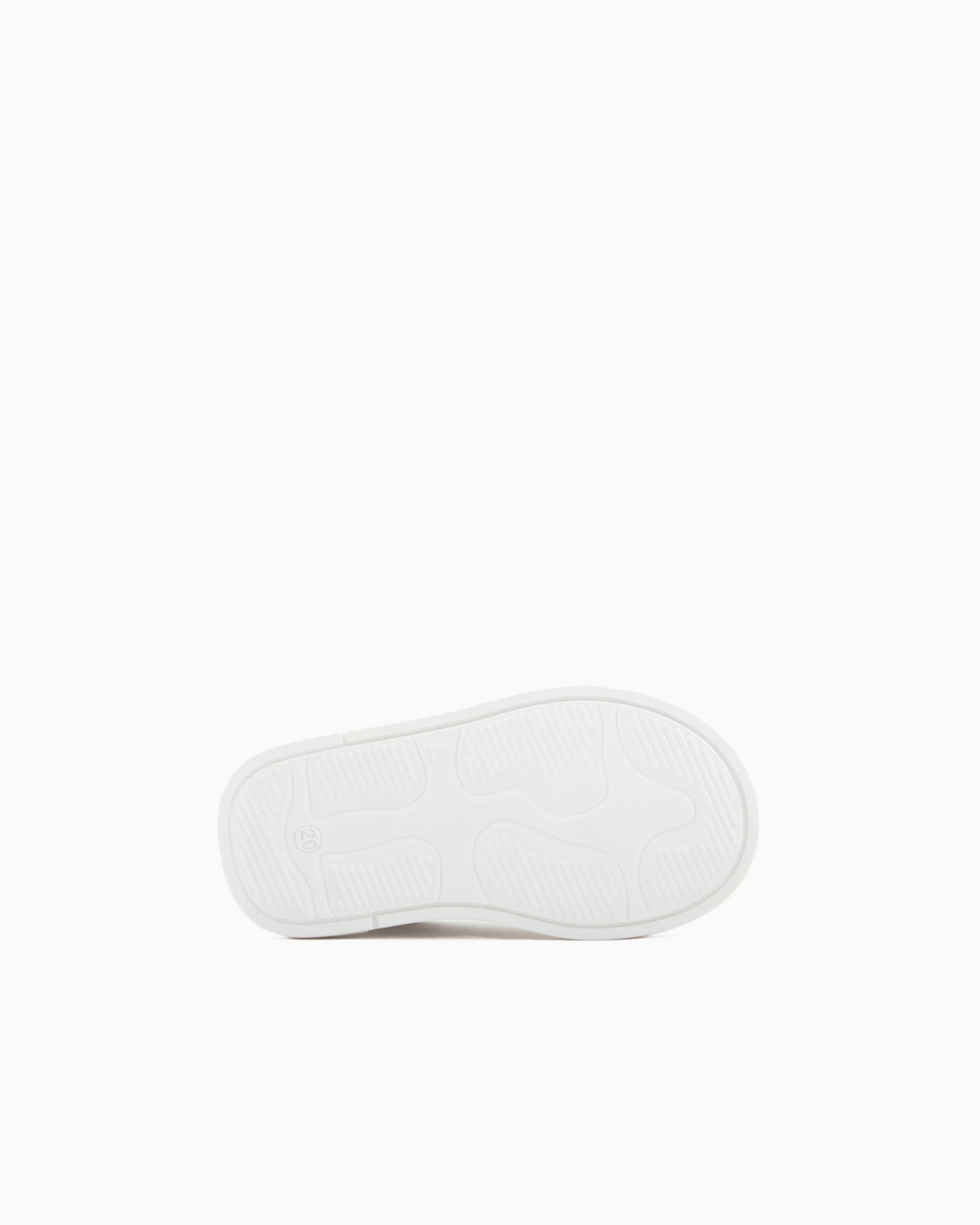 White Velcro Sneaker Emporio Armani