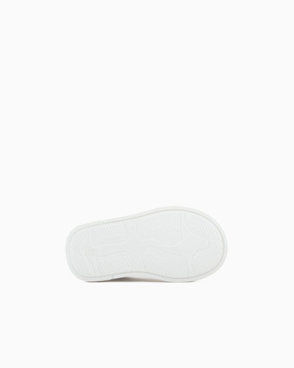 White Velcro Sneaker Emporio Armani
