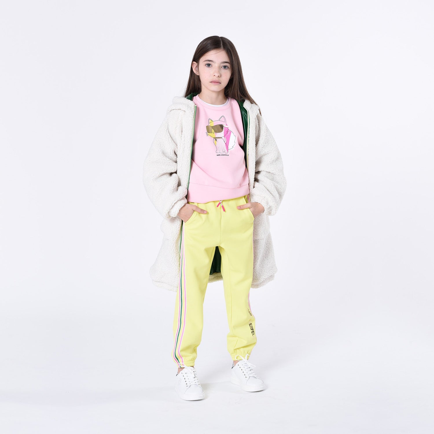Relaxed Fit Jogging Bottoms Karl Lagerfeld Kids