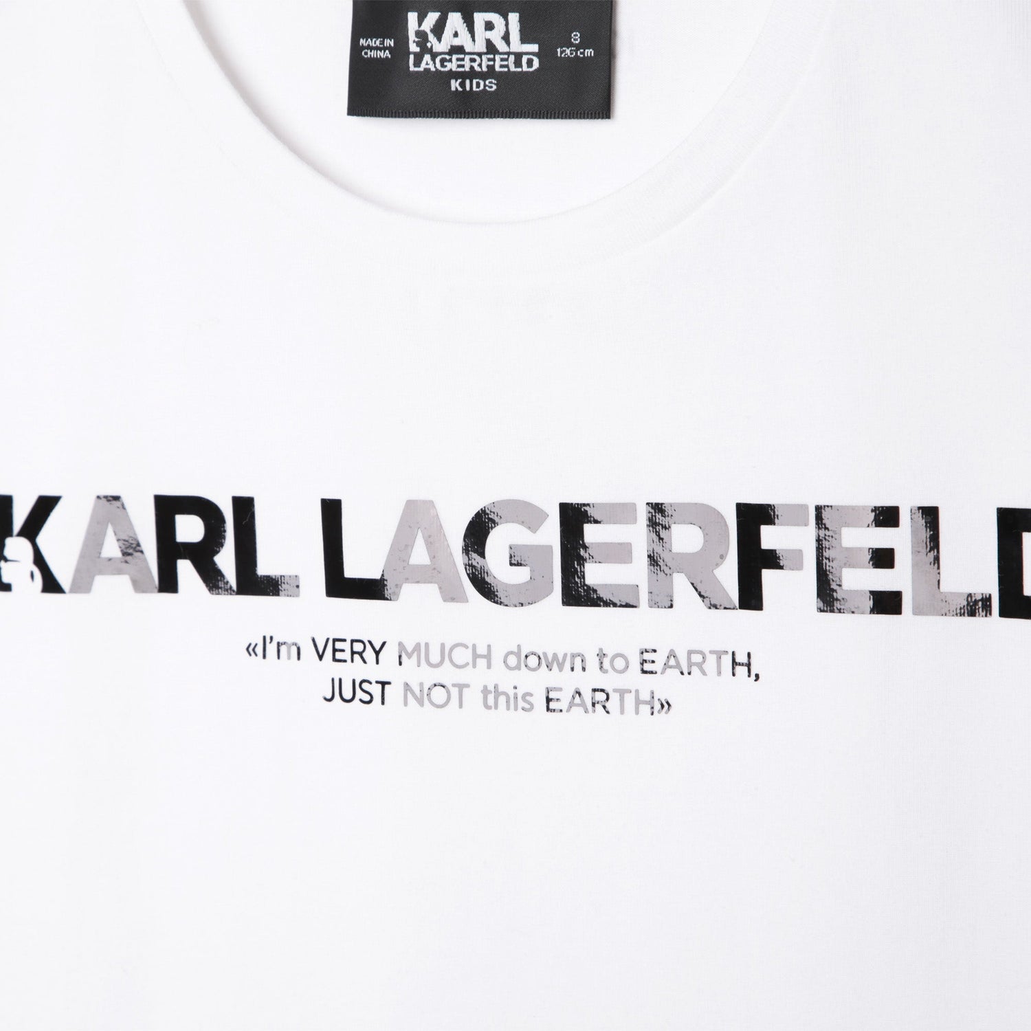 Short Sleeve T-Shirt Karl Lagerfeld Kids
