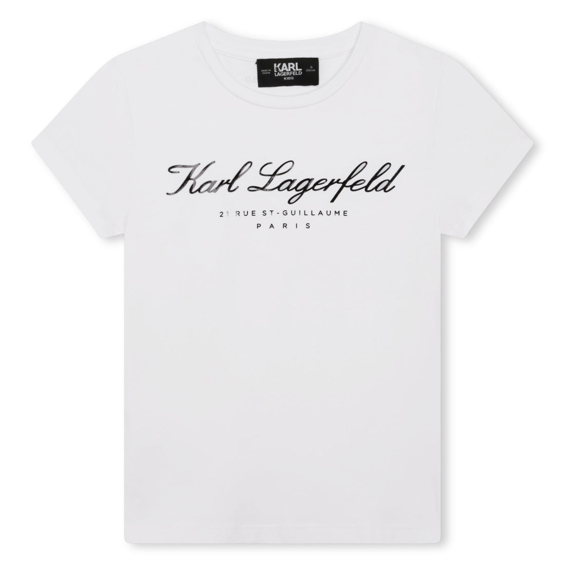 Kids Short Sleeve Tee Karl Lagerfeld Kids