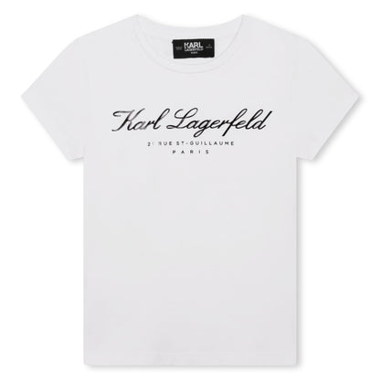 Kids Short Sleeve Tee Karl Lagerfeld Kids