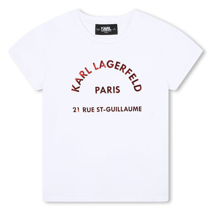 Kids Short Sleeves Tee-Shirt Karl Lagerfeld Kids